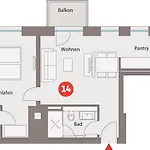 Westside Arthotel 314 Apartament Kühlungsborn